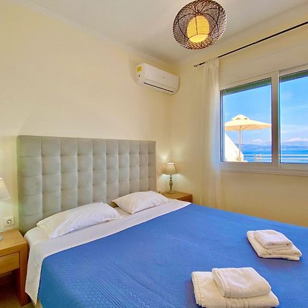 Luxury Villa Akti Barbati 2 With Private Pool By Dadovillas Pyrgi  Exterior photo
