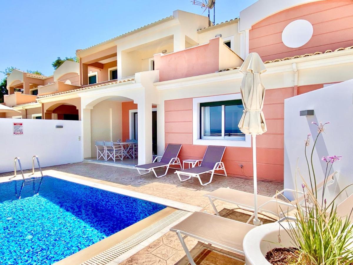 Luxury Villa Akti Barbati 2 With Private Pool By Dadovillas Pyrgi  Exterior photo